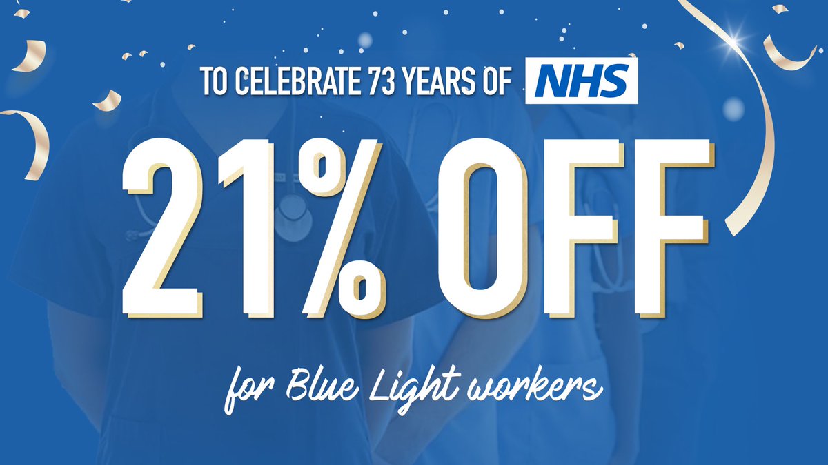 TPS Peterborough (@peterboroughtps) on Twitter photo Today we are celebrating 73 years of the NHS by giving blue light workers 21% discount. (T&Cs apply) Pop into store today to grab yourself a new fragrance, or even a top up of your favourite. We want to thank all blue light workers for their continued hard work <a href="/Queensgate_PB/">Queensgate</a> Today we are celebrating 73 years of the NHS by giving blue light workers 21% discount. (T&Cs apply) Pop into store today to grab yourself a new fragrance, or even a top up of your favourite. We want to thank all blue light workers for their continued hard work <a href="/Queensgate_PB/">Queensgate</a>
