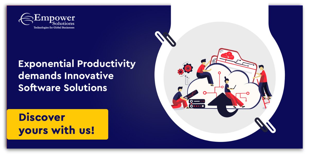 Redefine your business process with our expertise in bespoke software solutions.
Visit:  empower-solutions.com

#CrossPlatformDevelopment #SoftwareConsulting #SoftwareOutsourcing #OffshoreTechnologyConsulting #SoftwareExperts #ITpartners #Techpartners #EnterpriseMobility  #AWS