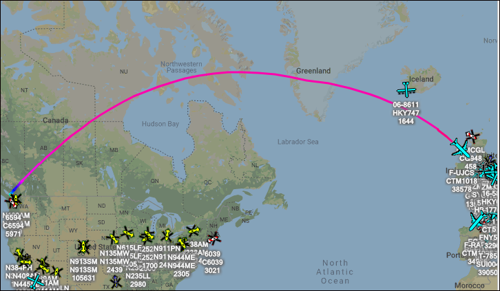 scan_sky's tweet photo. Callsign:#CTM1018
Operator:#French #Air #Force
Model:#A330-200
Model Code:#A332
Registration:F-UJCS
ICAO:#3B7544
Speed:545.2 mph
Squawk:6301
Altitude:38603 ft
Time Tracked:7:47:03
That is sum perfect tracking, Near on 8h of unbroken coverage. https://t.co/qI23DvuqNW