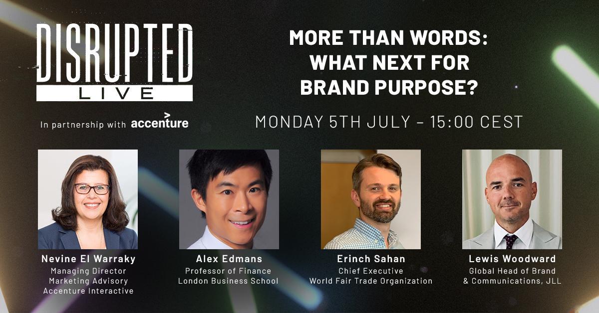 euronews's tweet photo. Consumers are more ethically conscious than ever. What does this mean for brands?
Send your questions below ahead of today’s debate at 15:00 CEST with experts from @Accenture, @LBS, @JLL & @WFTO_FairTrade.
#DisruptedLive in partnership with @accenture
https://t.co/GLKtu9vjQP https://t.co/4Ed5M6NHGL