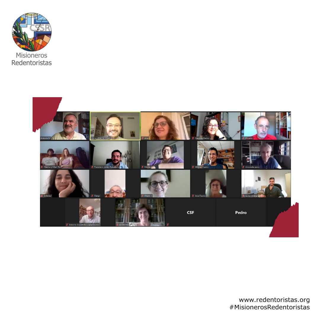 RedentoristasES's tweet photo. Este viernes tuvo lugar el último encuentro del equipo misionero de CESPLAM y 20 laicos colaboradores. También participó Francisco Javier Caballero, superior provincial de los Redentoristas en España.
#Cesplam #EncuentrosMisioneros #MisionerosRedentoristas #CSsR https://t.co/6dccOLWVZT