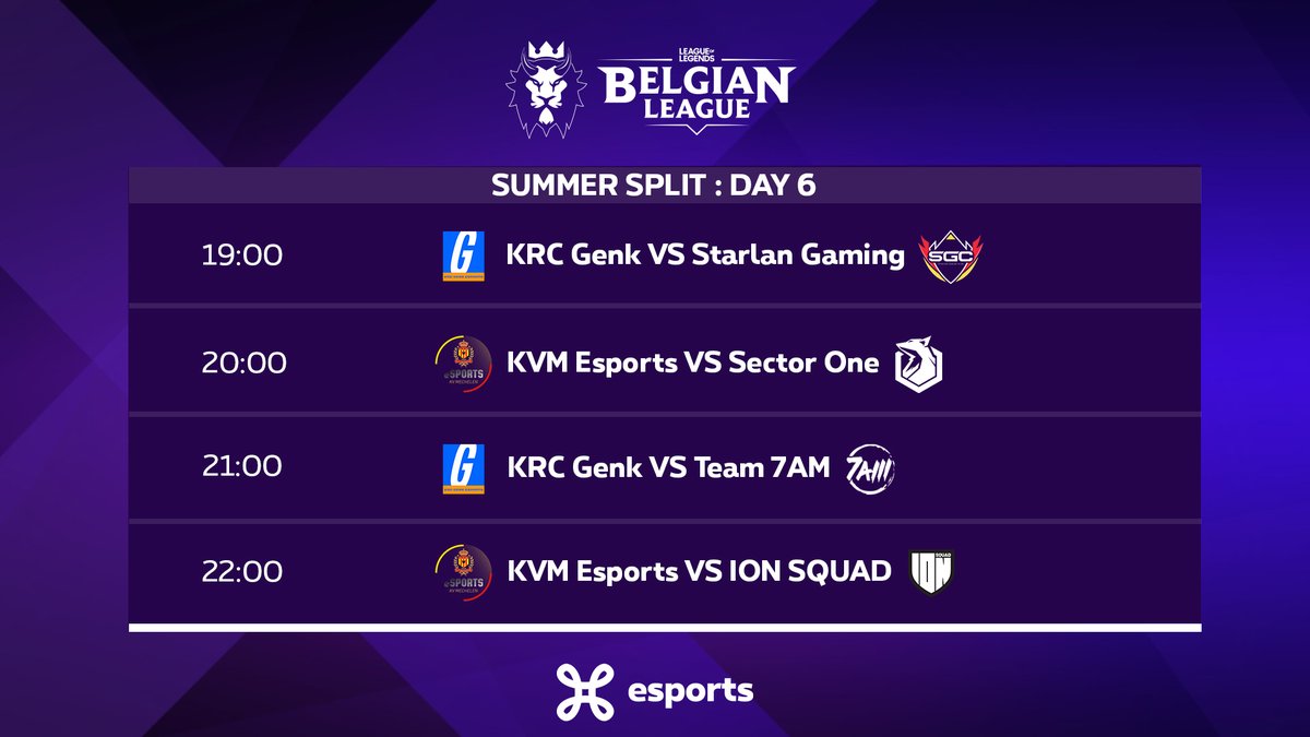 proximusesports's tweet photo. Discover our program for the sixth day of the Belgian League Summer Split 2021 ! 🇧🇪 

📺🇧🇪🇫🇷: https://t.co/smjkrO05Pw
🎙: @Visso_IceUP &amp; @PAULOLAX_ &amp; @Tsunazz1

📺🇧🇪🇳🇱: https://t.co/Z6JpEczrvo
🎙: @CastingDino &amp; @CasterXsodus
#BL2021 https://t.co/GLbkcMC3VO