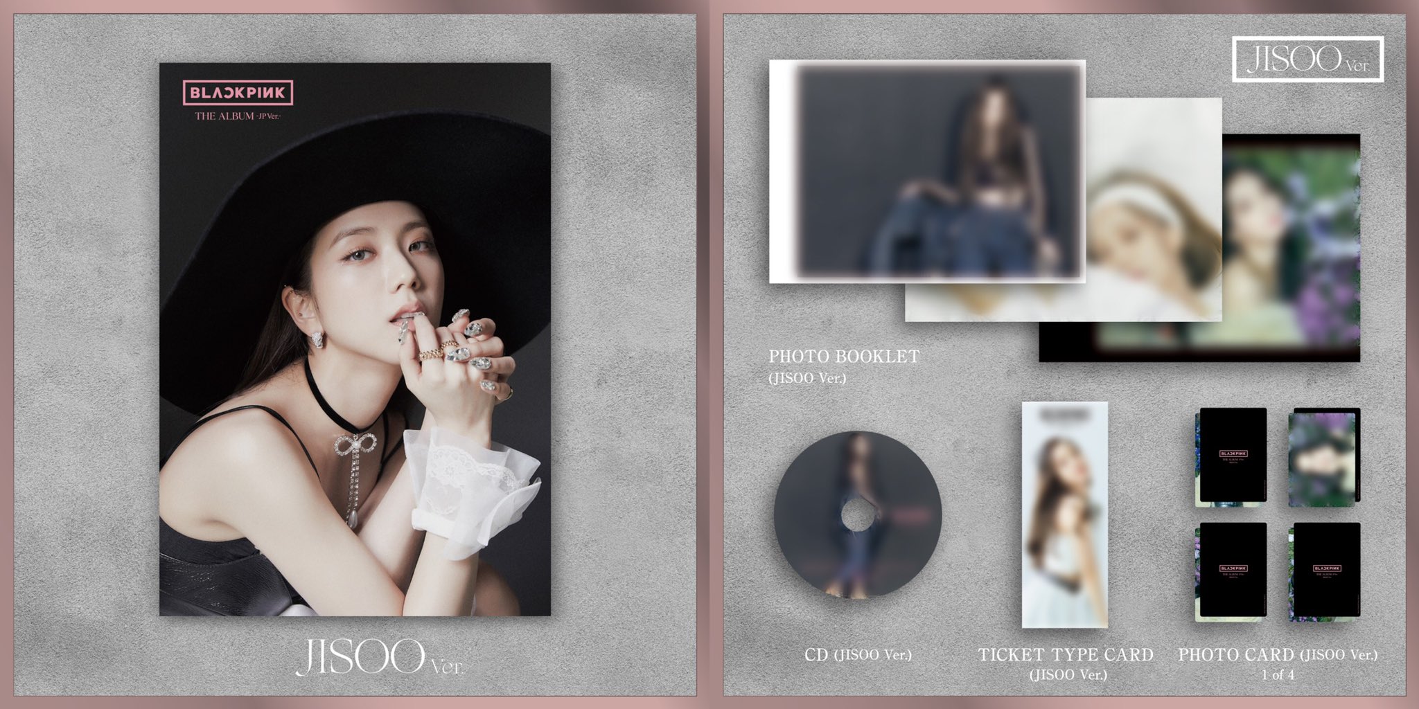 BLACKPINK THEALBUM JP JISOO ジス BLACKPINK THE ALBUM JAPANESE VERSION LIMITED EDITION JISOO