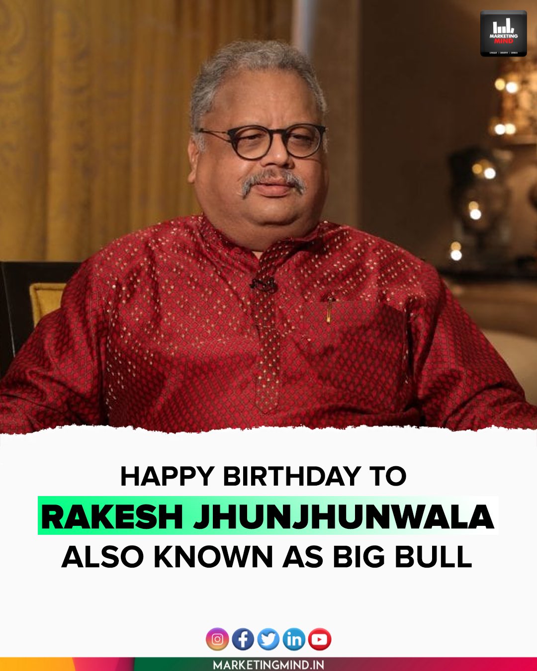 Happy Birthday Rakesh Jhunjhunwala...  