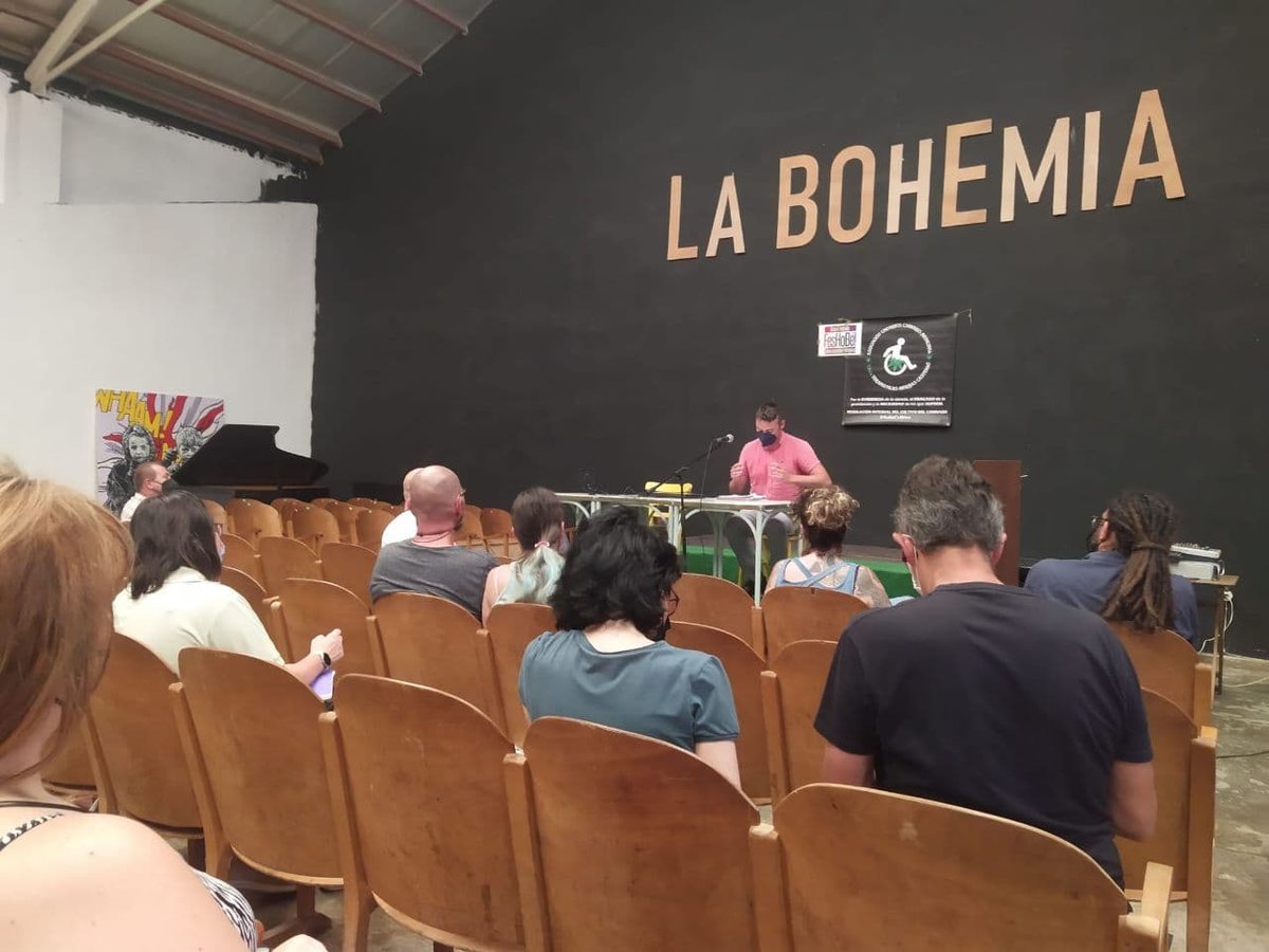 BROTSANBERT's tweet photo. El sábado asistimos a la jornada "#Cannabis, el momento de regular" organizada en #Castelló por @AsociacionTHCs para explicar la realidad jurídica de la planta. Nuestro compañero @Bertomeu_Albert analizó también las recientes #sentencias sobre #CBD y otros aspectos #legales. https://t.co/M5uEwJwSjY