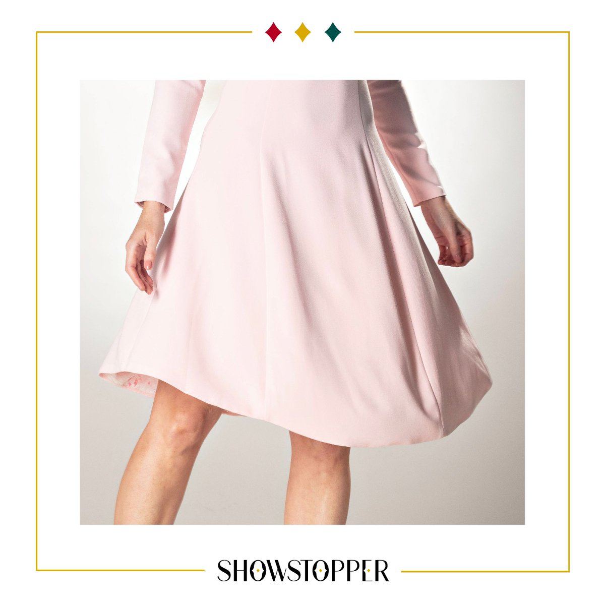 Experience the purity of fresh almond blossom, the subtlety of pink. 
Shine in the sparkle of a million star-like sequins, completely handcrafted.
The whims and fancies of asymmetry.
Shop now: buff.ly/2RfJpNx
Available in sizes XS – 4XL
#dresses #handcrafted #asymmetrical