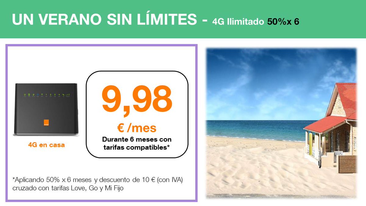ofertel_info's tweet photo. Buenas noticias!!!también esté mes  Llévate tu router con internet ILIMITADO donde quieras !!! 
Solo 9,95€ 
Para clientes Orange 
Llámanos al 615115244 o pregúntame!!😉 https://t.co/9GzY7WBITG