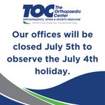 Photo by TOC- The Orthopaedic Center (@TocCenter)