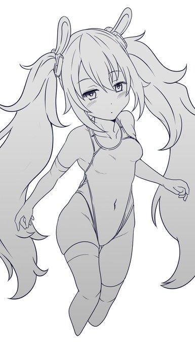 ラフィー競泳水着 