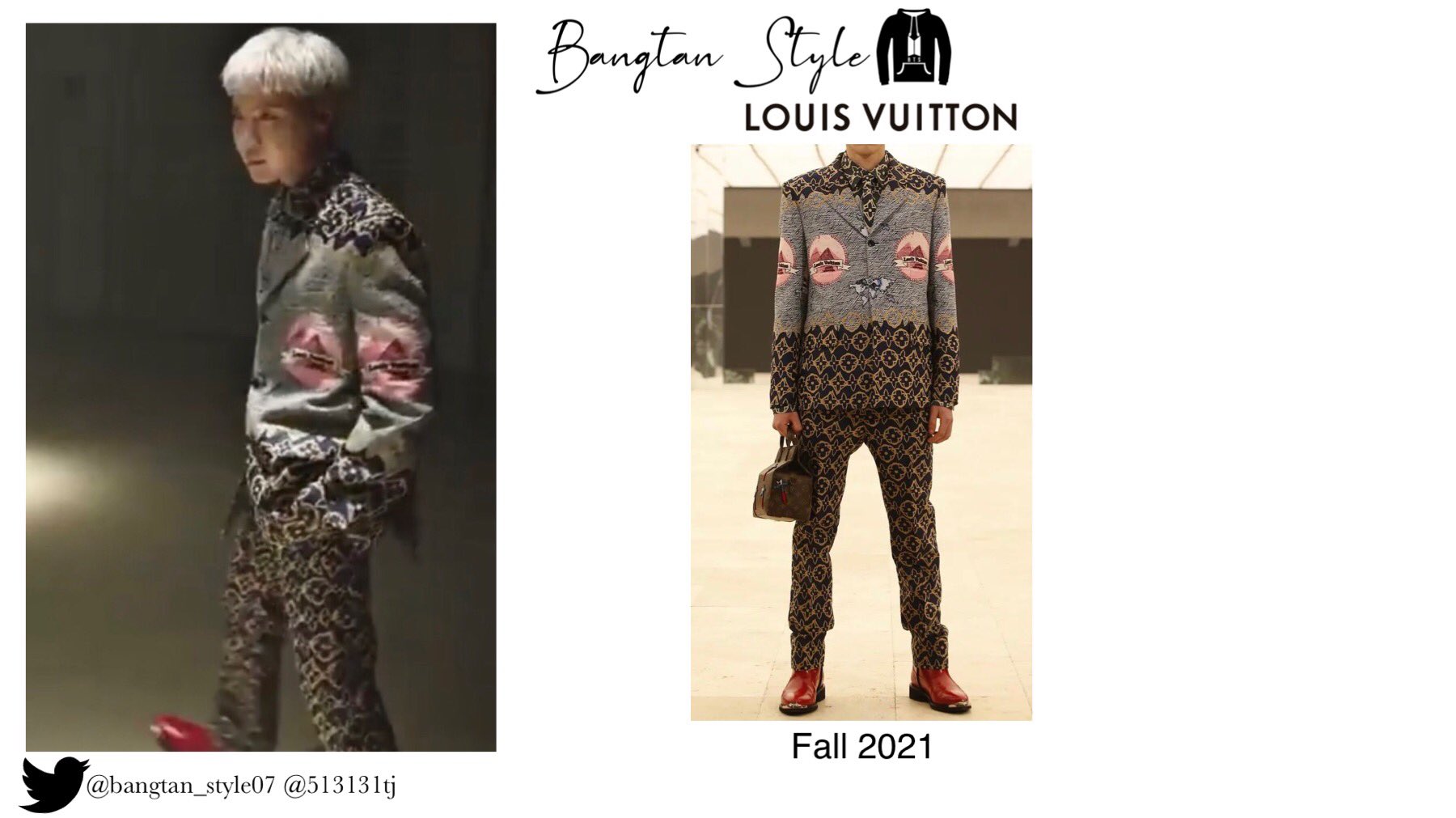 Bangtan Style⁷ (slow) on X: Some Purple items from the LOUIS VUITTON Fall  Winter 2022 Collection. 💜 #BTS #Butter #BTS_Butter @BTS_twt   / X