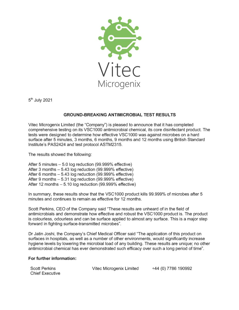 Vitec Microgenix tweet media