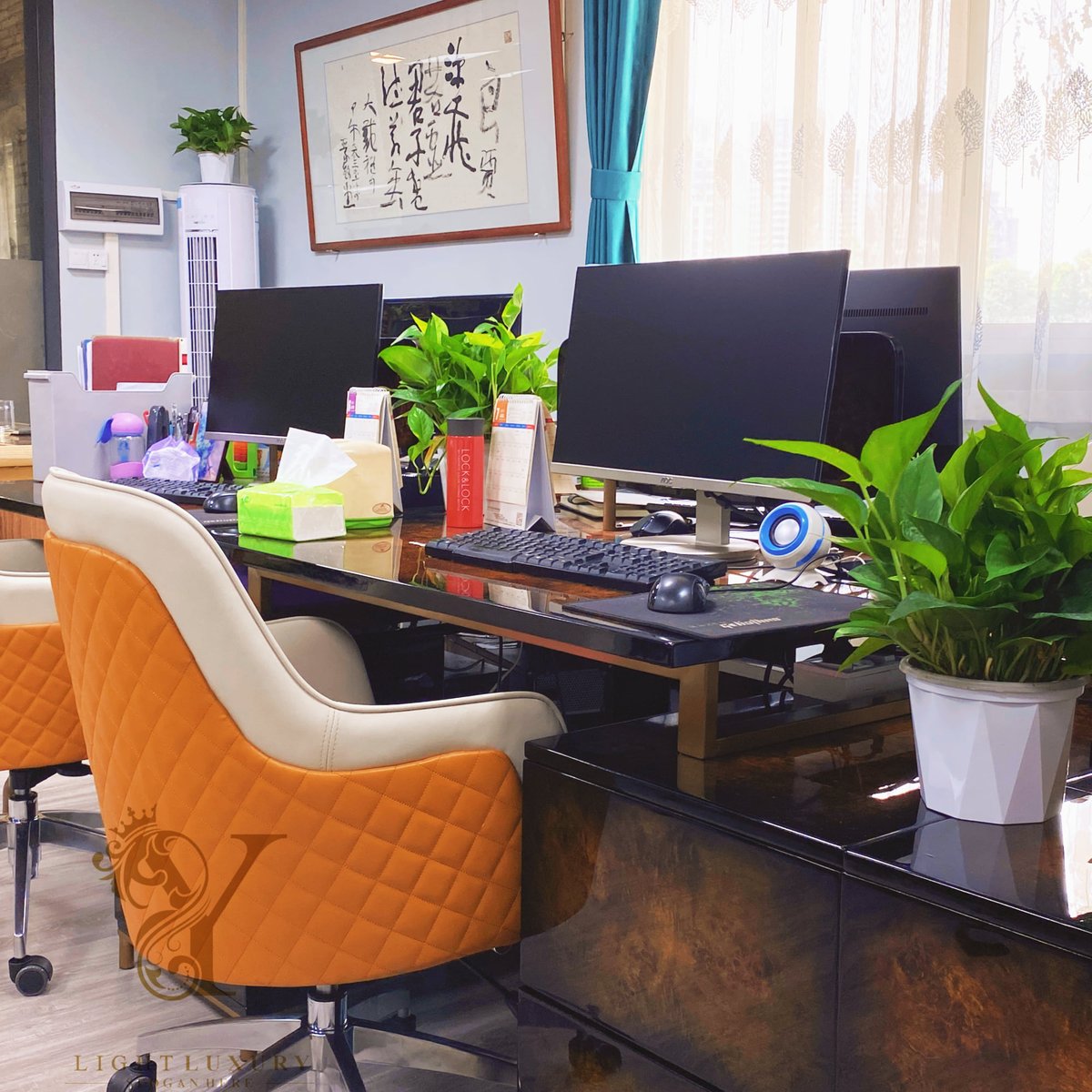 winterluo7's tweet image. Our new office 👏
All in Italian Light Luxury furniture 👌
whatsapp +8613825510404 
#officefurniture #officefurnitures #executivetable #officechair #leisuresofa #italianlightluxuryfurniture