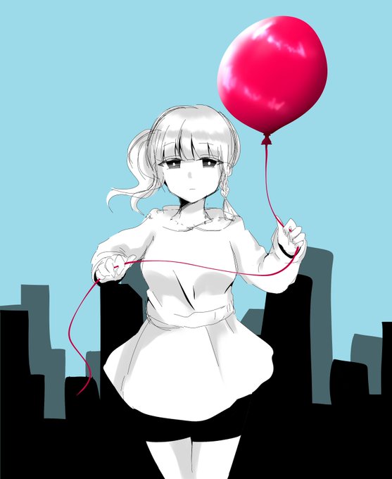 風船 高画質 のtwitterイラスト検索結果 古い順