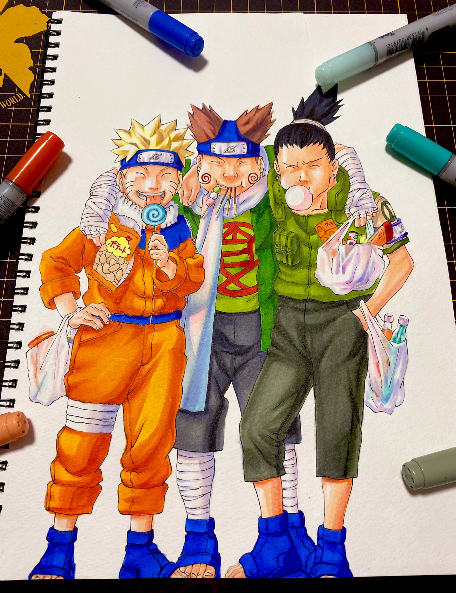 もふもふ ﻌ Naruto 21巻の表紙を コピックで描きました T Co 4wyaskocc5 Twitter もふもふ ﻌ Naruto 21巻の表紙を コピックで描きました T Co 4wyaskocc5 Twitter