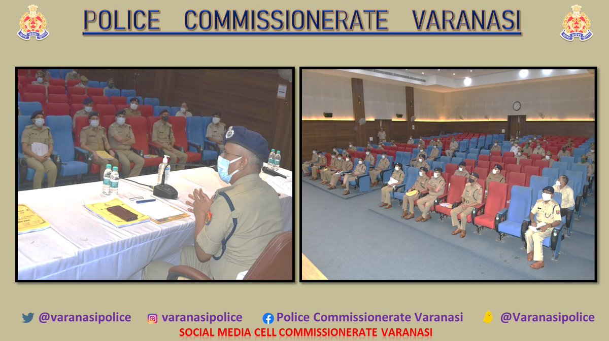 POLICE COMMISSIONERATE VARANASI tweet media