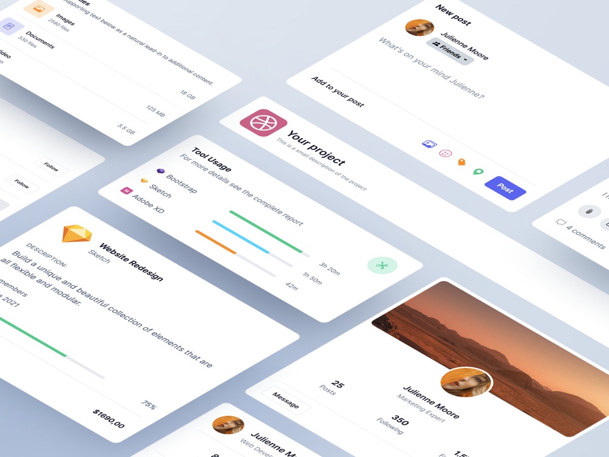BootstrapTags's tweet image. RT @webpxs: 👋 With our #Bootstrap component library, you can create diverse and beautiful websites that are supported by rock-solid design principles. Start exploring hundreds of ready-to-use components only on Webpixels: webpixels.io