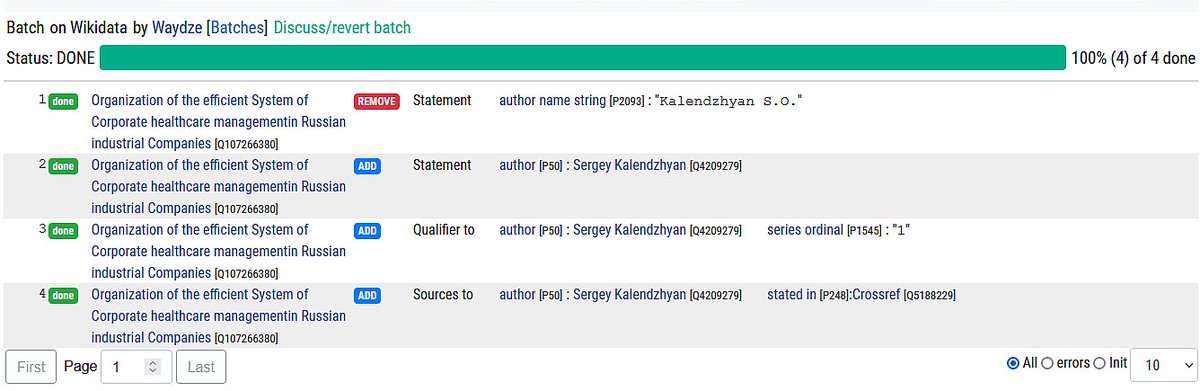 Waydze1's tweet image. Importing Author Information from #CrossRef to #Wikidata via #QuickStatements 
dwayzer.netlify.app/posts/2021-07-… 
The post continues my quest to improve the presence of academic journal(s) in #Wikidata.