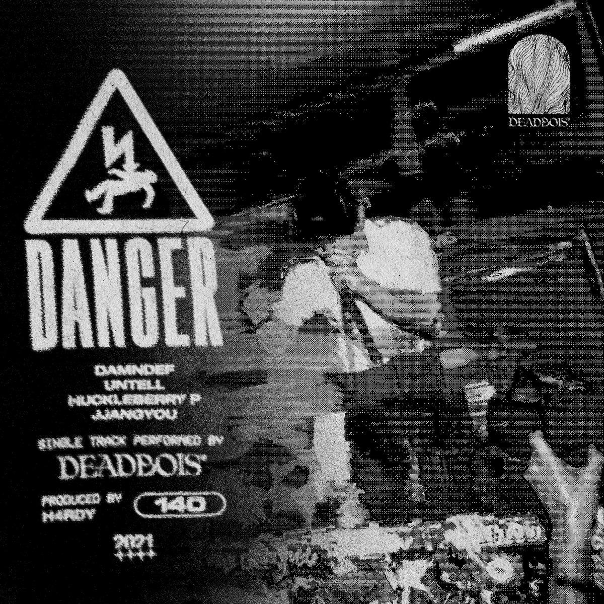 damndef's tweet image. Deadbois 3rd Single 'Danger (feat. Damndef, Untell, Huckleberry P, JJANGYOU)' Officially OUT NOW via all music platform
-
[Credit]
Lyrics by Damndef, Untell, Huckleberry P, JJANGYOU
Produced &amp;amp; Arranged by h4rdy
Mixed &amp;amp; Mastered by Will Not Fear
Artwork by Leeryan