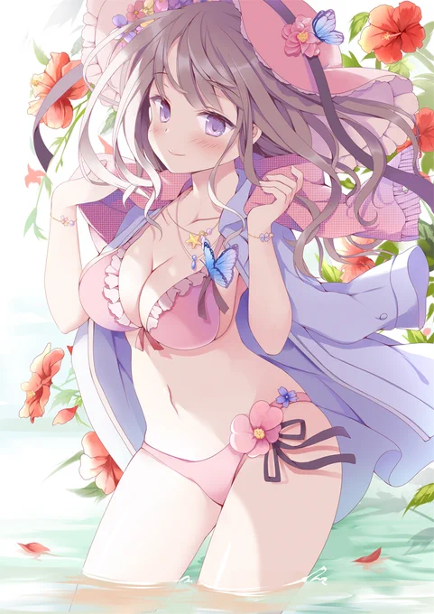 #ビキニの日 
今年も描きたい～👙✨ 
