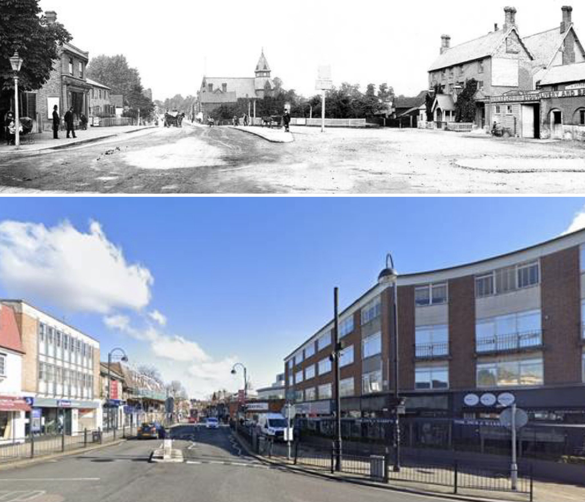 Loughton High Street Street View Loughton History (@Loughtonhistory) / Twitter