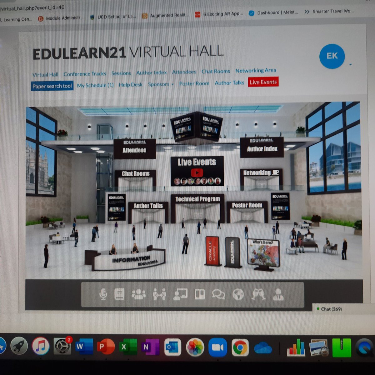 EduLearn21 has just started. 👩🏻‍💻🤓Together with Charo Hernandez our paper and presentation is a part of #EduLearn21. #InstructionalDesign #edtech #LanguageLearning