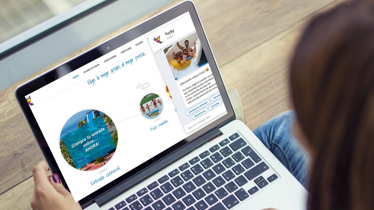 🦜Tucky is our new agent who works for Aqua Tropic (🇪🇸) theme park 🏊‍♀️.

👉 See him in action: hotelway.ai/products/

🥇 #industry leaders trusts #hotelway.

#chatbots #hospitalitytechnology #hoteltechnology #hotels #hotelchatbot #travel #hoteliers #spaintravel