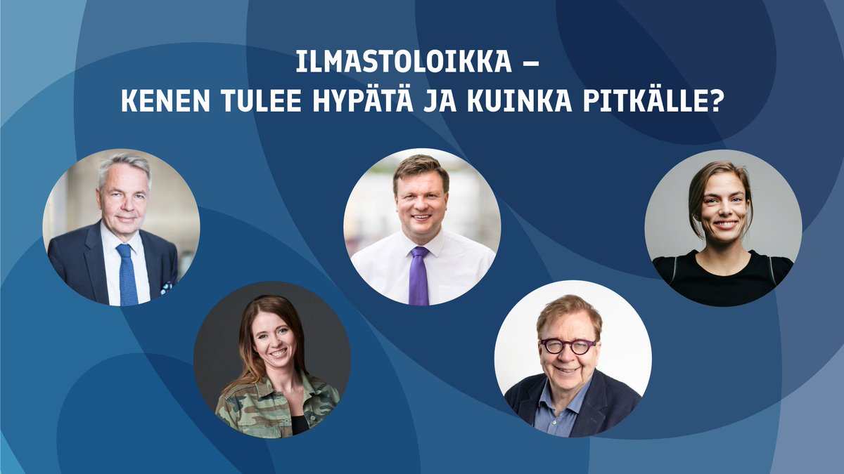 Tervetuloa seuraamaan ilmastoaiheista #SuomiAreena​-paneelia13.7. 🌱🌍Mukana ministerit @Haavisto ja @VilleSkinnari, @Ilmastopaneeli1'n pj Markku Ollikainen ja @PiaHenriettaM @carboculture'lta. Moderaattorina @Nina_Rahkola