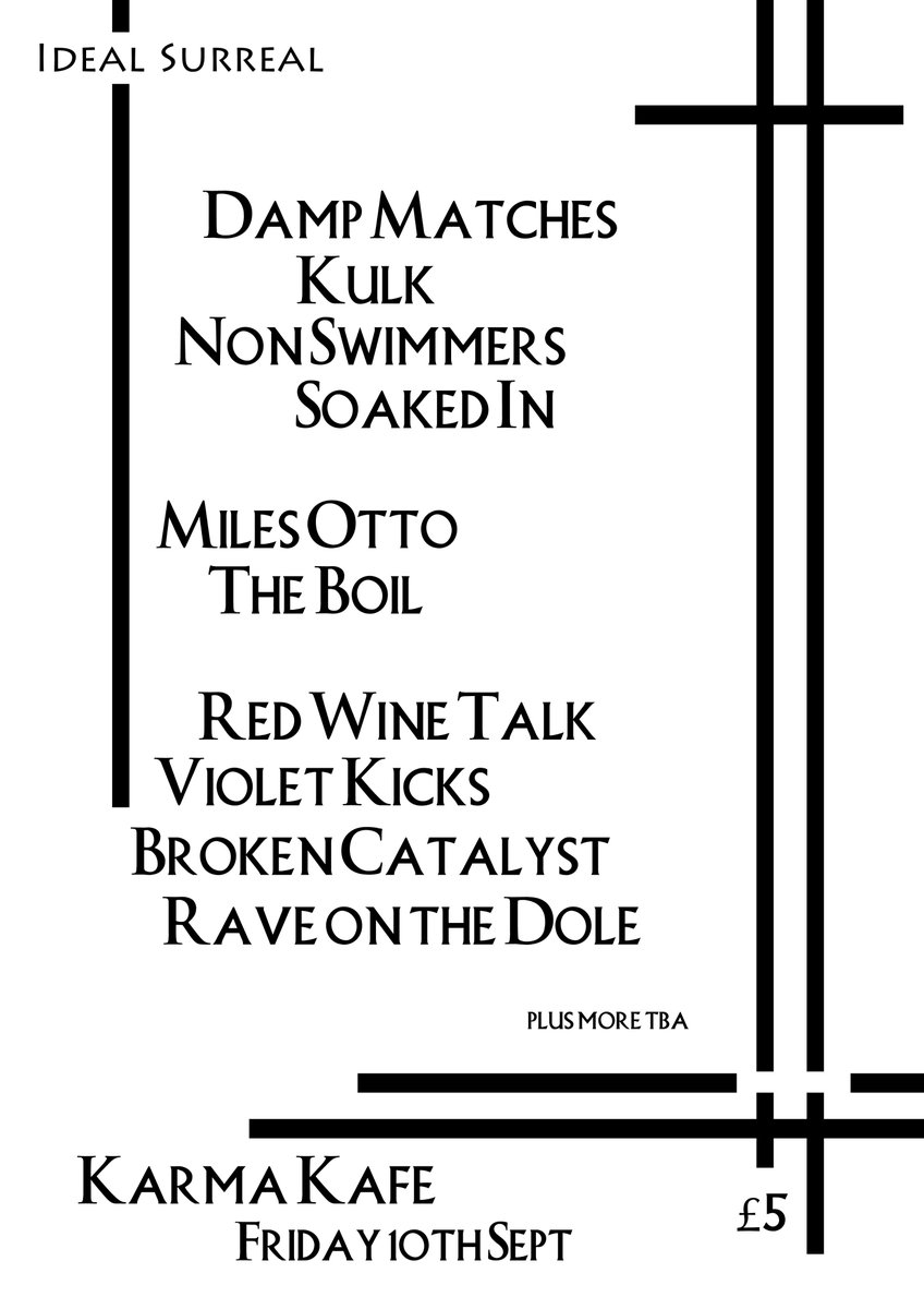 New Show Announcement... #Norwich #Indie