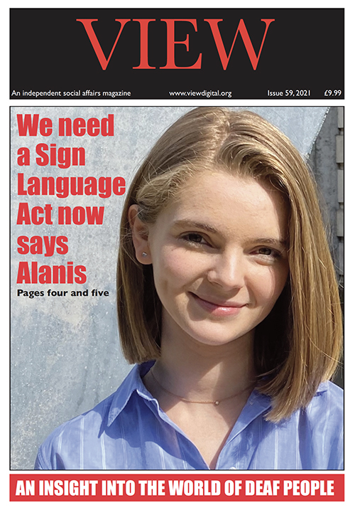 VIEWdigital's tweet image. Our latest issue of VIEW looks at the world of deaf people in Northern Ireland. A big thanks to all those who made this edition possible, including our fantastic guest editor @BronaghByrneQUB – viewdigital.org/latest-issue-o…