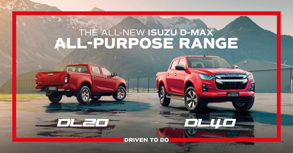 Isuzu UK (@isuzuuk) on Twitter photo Meet the Isuzu D-Max All-Purpose range. The Isuzu D-Max DL20 & DL40 combine smart new styling and improved off-road performance with impressive safety technology. Download a brochure now for more info: bit.ly/3fPK81p Meet the Isuzu D-Max All-Purpose range. The Isuzu D-Max DL20 & DL40 combine smart new styling and improved off-road performance with impressive safety technology. Download a brochure now for more info: bit.ly/3fPK81p