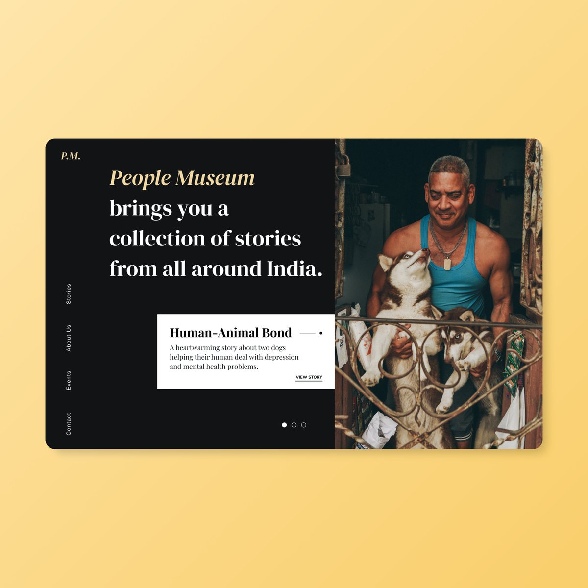 reddexperience's tweet photo. Header design for a storytelling website by Rochelle Alfonso.
#uxdesign #ux #ui #reddexperiencedesign #redd #uidesign #design #website #websiteheader #websiteheaderdesign #headerdesign #story #storytelling #designspiration #itsnicethat https://t.co/BzSDyqfzeQ