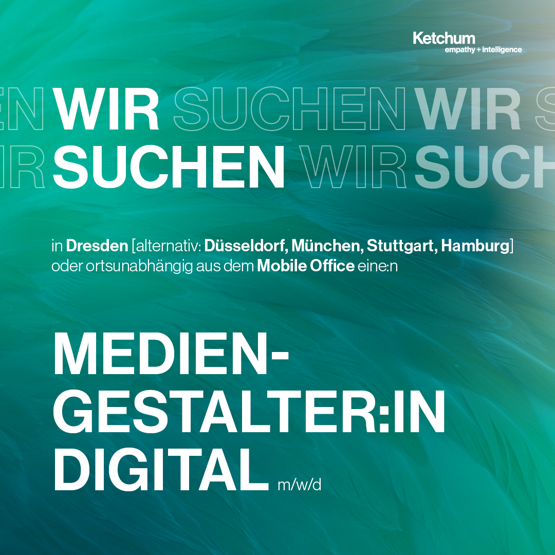 Auch unser Design-Team wächst und sucht dafür neue Kolleg:innen: german-ketchum.icims.com/jobs/11293/jun…