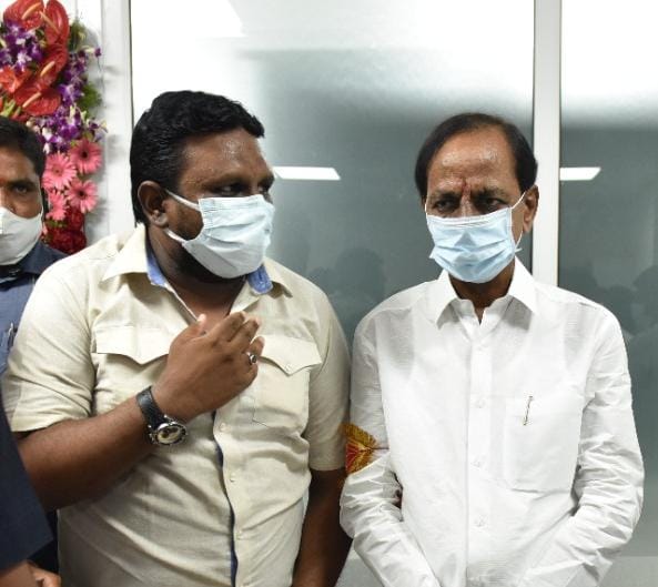 AfzalBRS's tweet photo. Yesterday at new collectorate office inauguration in sircilla district with cm kcr sahab and ktr Ramanna Vinod anna Mohammed Afzal udhyomakarudu state leader TRS https://t.co/AdBTbBd691