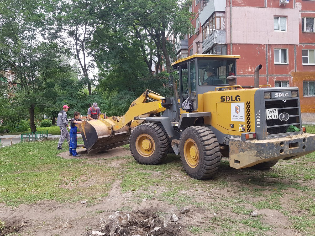 Началась реализация проекта Наш любимый двор по программе <a href="/SOdeistvie63/">Губернаторский проект "СОдействие"</a> . Первый этап - демонтаж старого оборудования.
<a href="/adm_kir63/">Администрация Кировского района</a> <a href="/Rudakov_i_a/">Рудаков Игорь Александрович</a> <a href="/orlova_d/">Дарья Орлова</a>