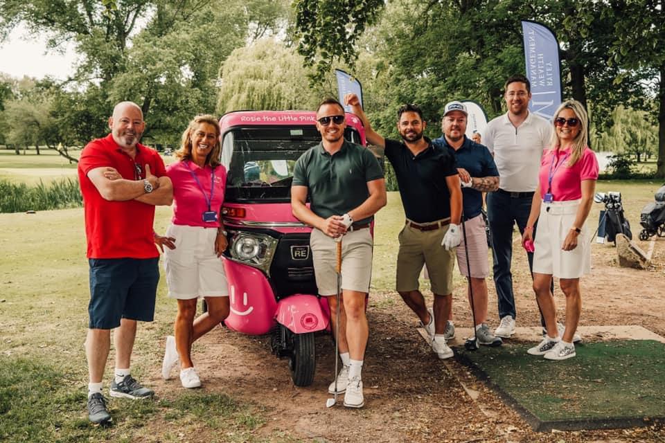 Blue skies and a pink tuk-tuk helps East Midlands charity golf day raise £3,000  lovebusinesseastmidlands.com/love-business-…