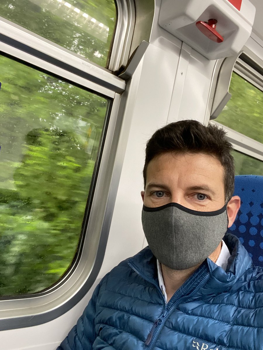 Very excited to be on the way to the NCFE office for the first day in my new job and only the second time I have ventured out for work since March 2020!