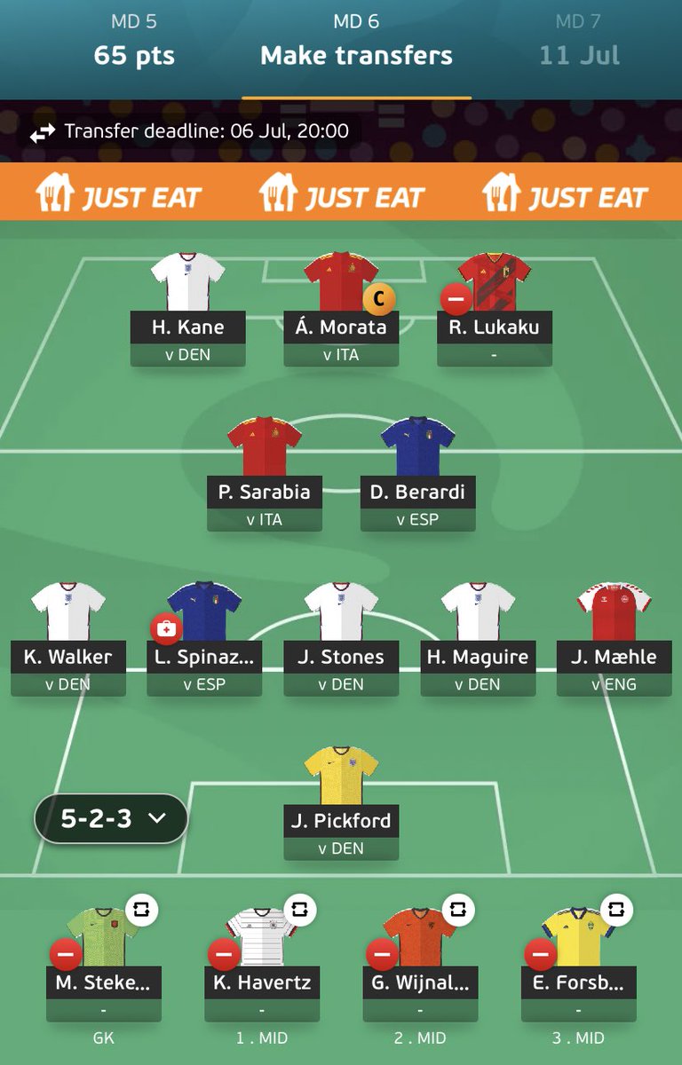 Euro 2020 fantasy football