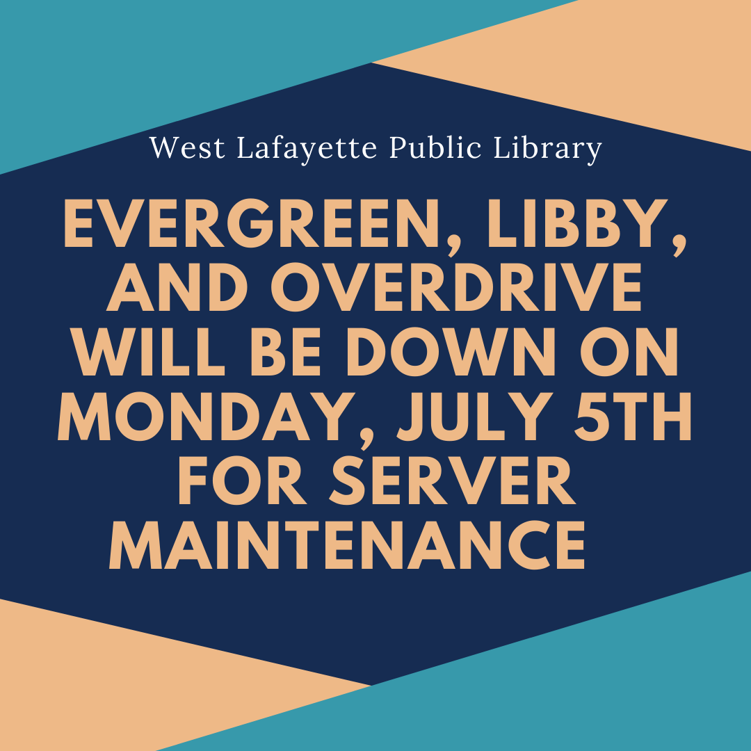 WestLafayetteLibrary tweet media