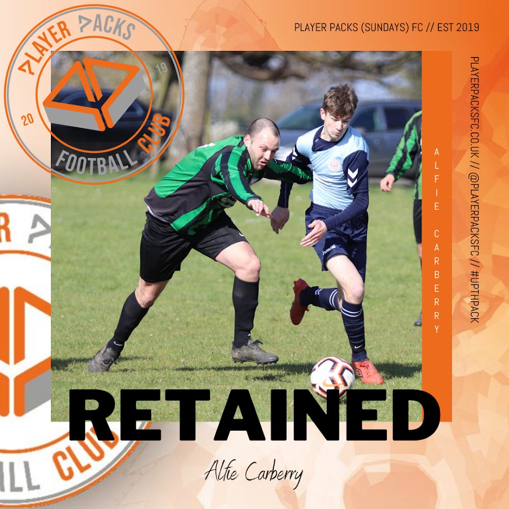 PlayerPacksFC's tweet photo. π RETAINED!
π€ ALFIE CARBERRY
One of the leagues youngest, but biggest handfuls, Alfie Carberry, goes #BackToPack and resigns for the 2021/22 season at @PlayerPacksFC! Welcome back Alfie! π§‘πΊ
#UTP #UpThePack #PlayerPacks #PlayerPacksFC #PPFC #Wolf #Pack #WolfPack https://t.co/GFzMUVRAX7