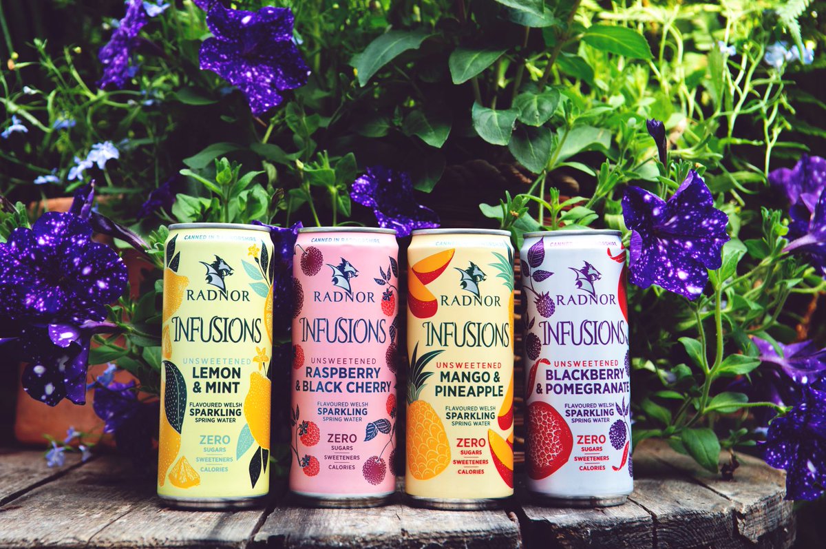 *** HOT NEWS!! *** All new Radnor Infusions flavours are now here! Let us introduce you... 🍋Lemon & Mint 🍒Raspberry & Cherry 🍍Mango & Pineapple 🍇Blackberry & Pomegranate