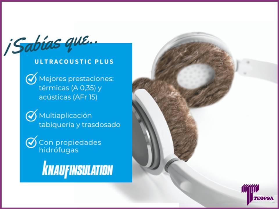 teopsa92's tweet photo. @KnaufInsulSpain
👉#ultracoustic es un aislamiento termo-acústico no combustible de lana mineral, fabricada con #eTechnology. Con las MEJORES prestaciones térmicas y acústicas.
En #teopsa solo trabajamos con los mejores productos del mercado. https://t.co/dHIqctSFoM