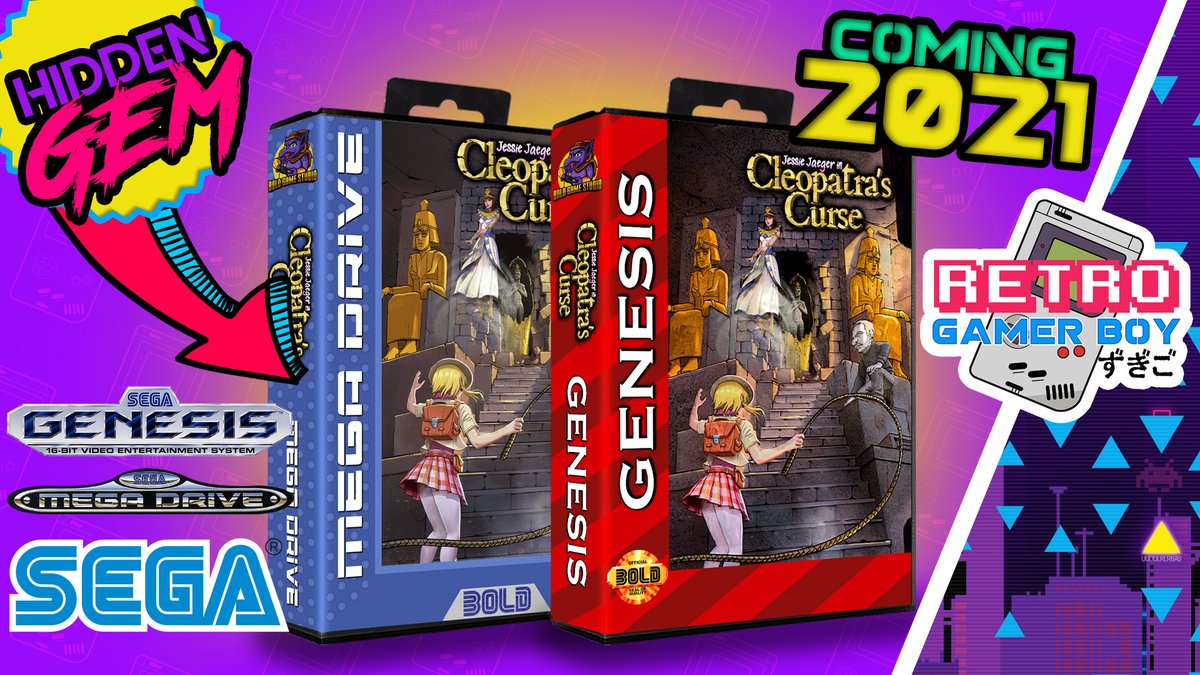 Is this game the biggest hidden gem of 2021 for the #Sega #MegaDrive and #SegaGenesis?

Find out in this weeks Retro Gamer Boy show👉youtube.com/watch?v=TKyBLz…

#retrorefresh #indiedev #boldgamestudio #JessieJaeger #retrogaming #retrogamingcommunity