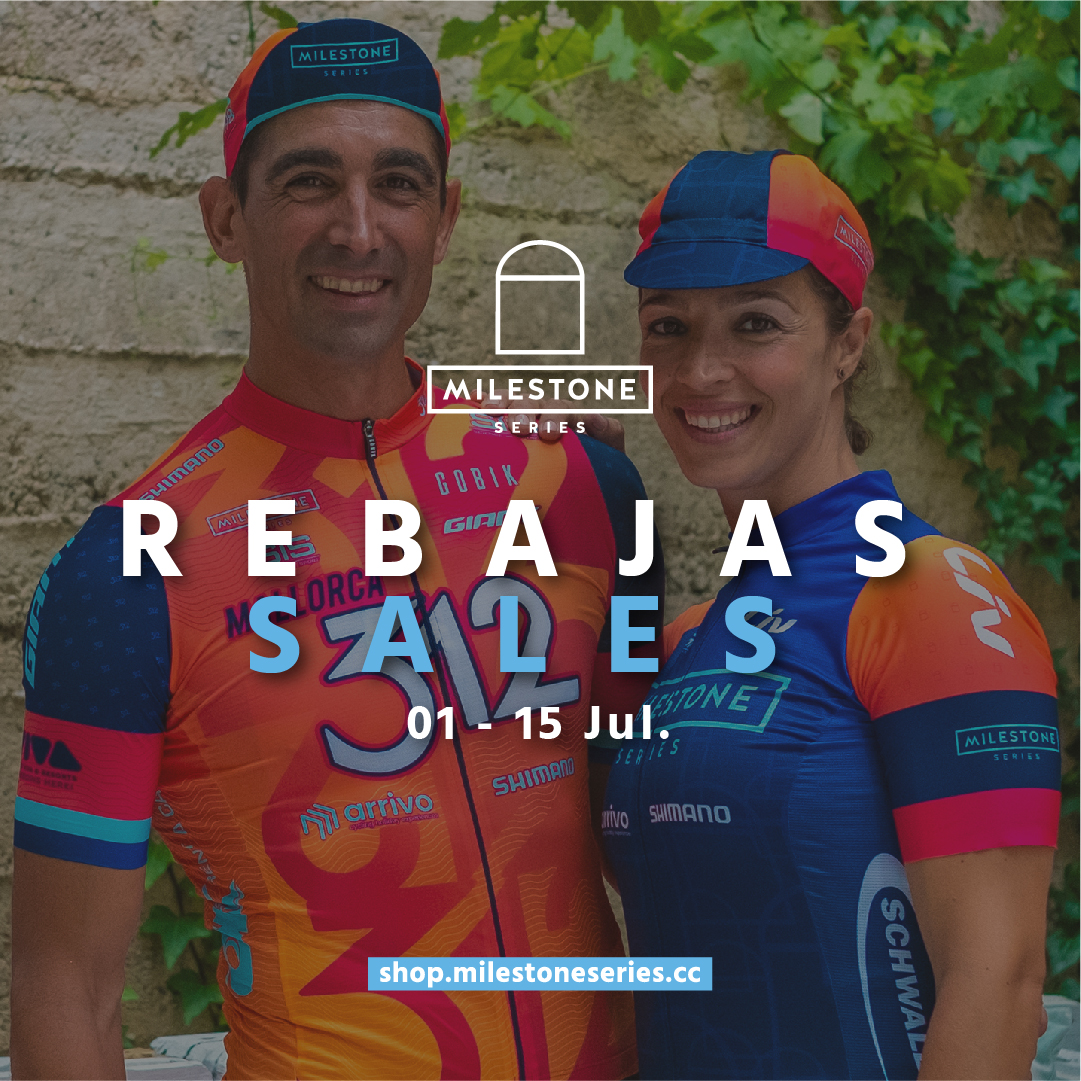 · SALES ·
Sales are already available on our online shop. Find out our road cycling clothes and get them at the best price.

shop.milestoneseries.cc