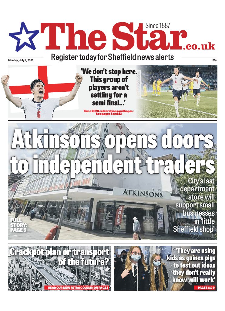 Calling all Sheffield makers, spread the word please! @AtkinsonsStore wants to help. Town's only department store is offering pop-up spaces to indies as well as increasing its Sheffield-made stock. Great move, really hope it sees small businesses thrive. Today's <a href="/SheffieldStar/">The Star, Sheffield</a>