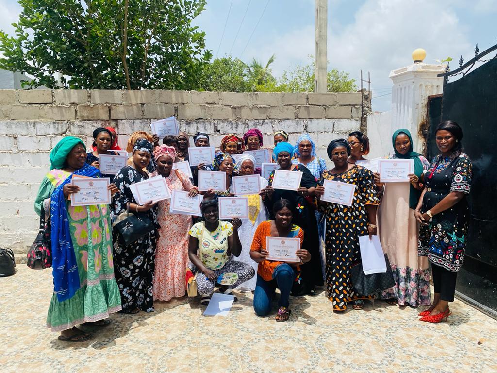 GWCC in partnership with Buzz Women Gambia completed the #Entrepreneurship and #Financial literacy training for the GWCC members. All the trainees were awarded a #certificate. The training was supported by SheTrades The Gambia