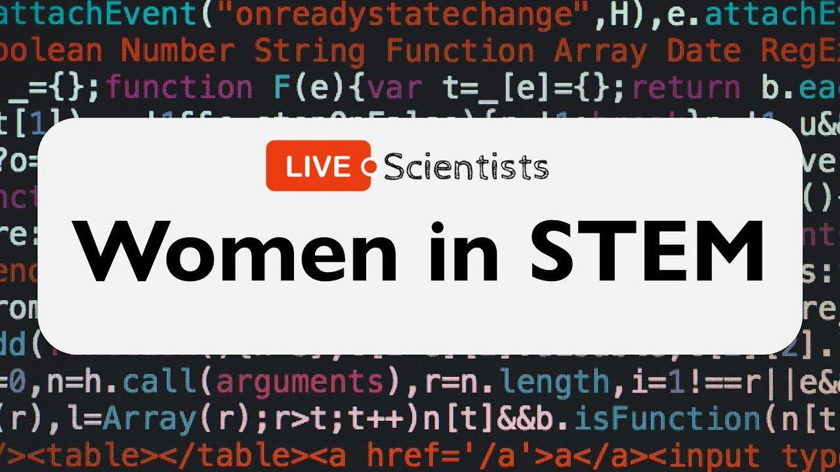 Featuring women from the @MillionStem community, LIVE with Scientists is proud to bring you this piece highlighting the experiences of women working and studying in the world of science, technology, engineering, and maths (STEM). Watch here: shorturl.at/bqtBD #WomenInSTEM