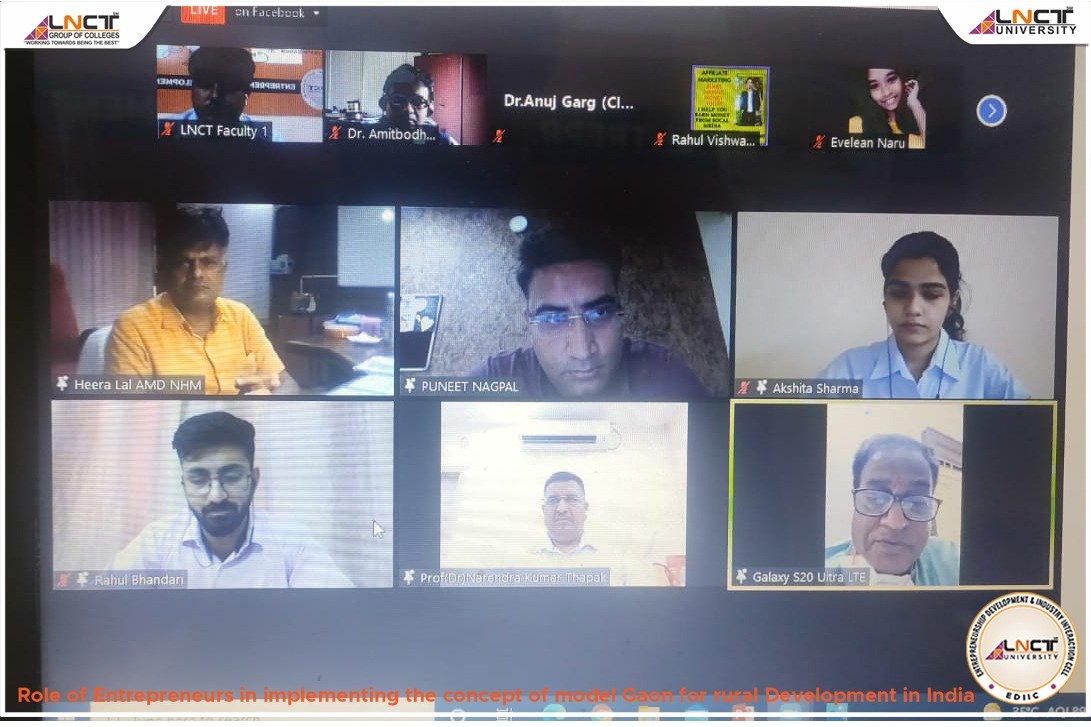 EDIIC LNCT University, Bhopal tweet media