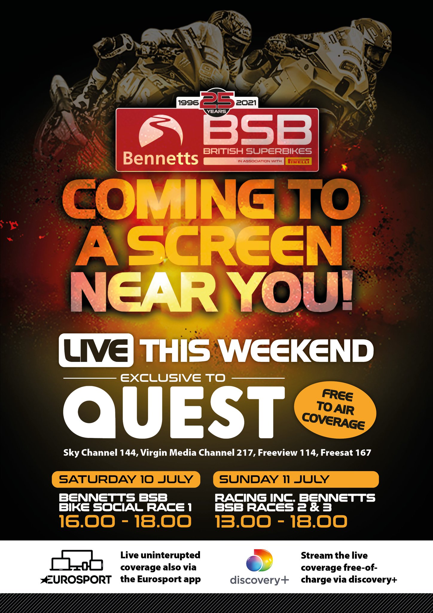 Bennetts British Superbike Championship on X