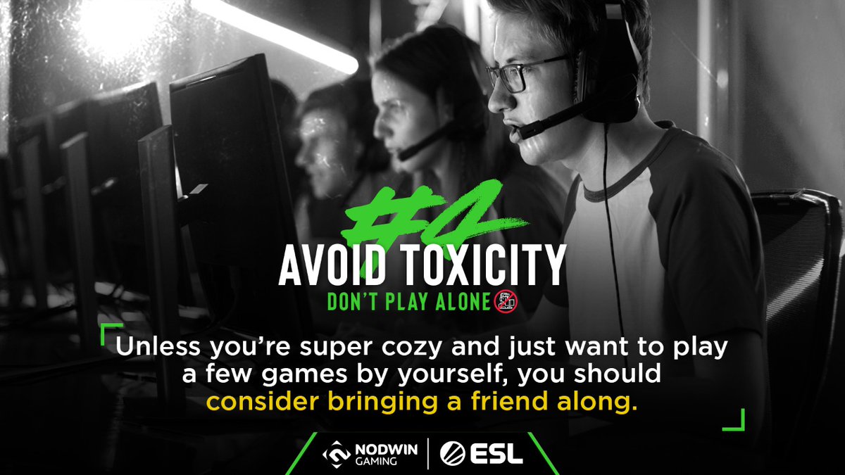 ESL_India's tweet photo. It's time to share, How has your experience been in solo-queuing for long? 👀
Does playing solo feel more stressful in competitive?
#avoidtoxicity #soloqueue #ESLindia https://t.co/cLHISYSmF5