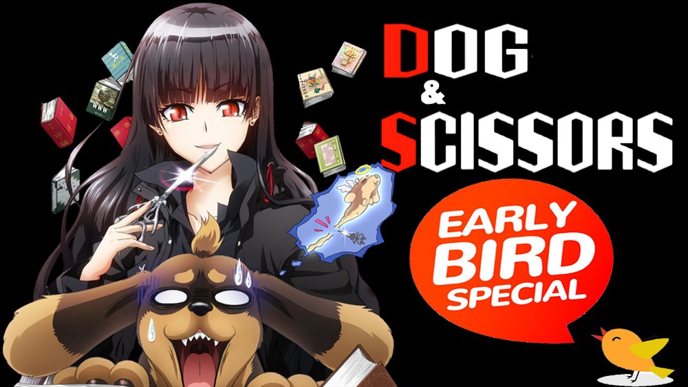 Dog And Scissors Anime Wallpaper